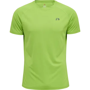 Newline Men Core Running T-Shirt S/S, Herren, green flash, grün