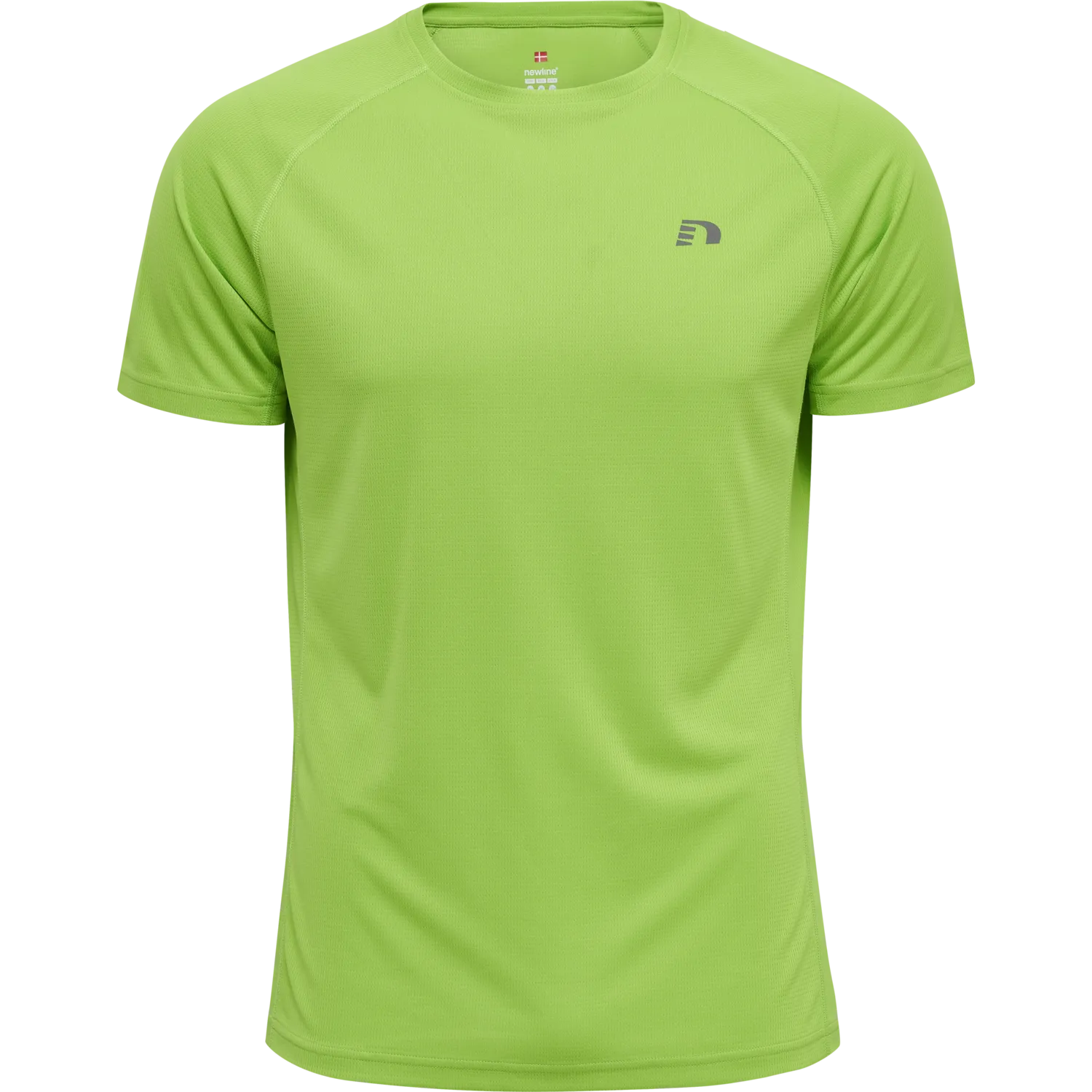 Newline Men Core Running T-Shirt S/S, Herren, green flash, grün