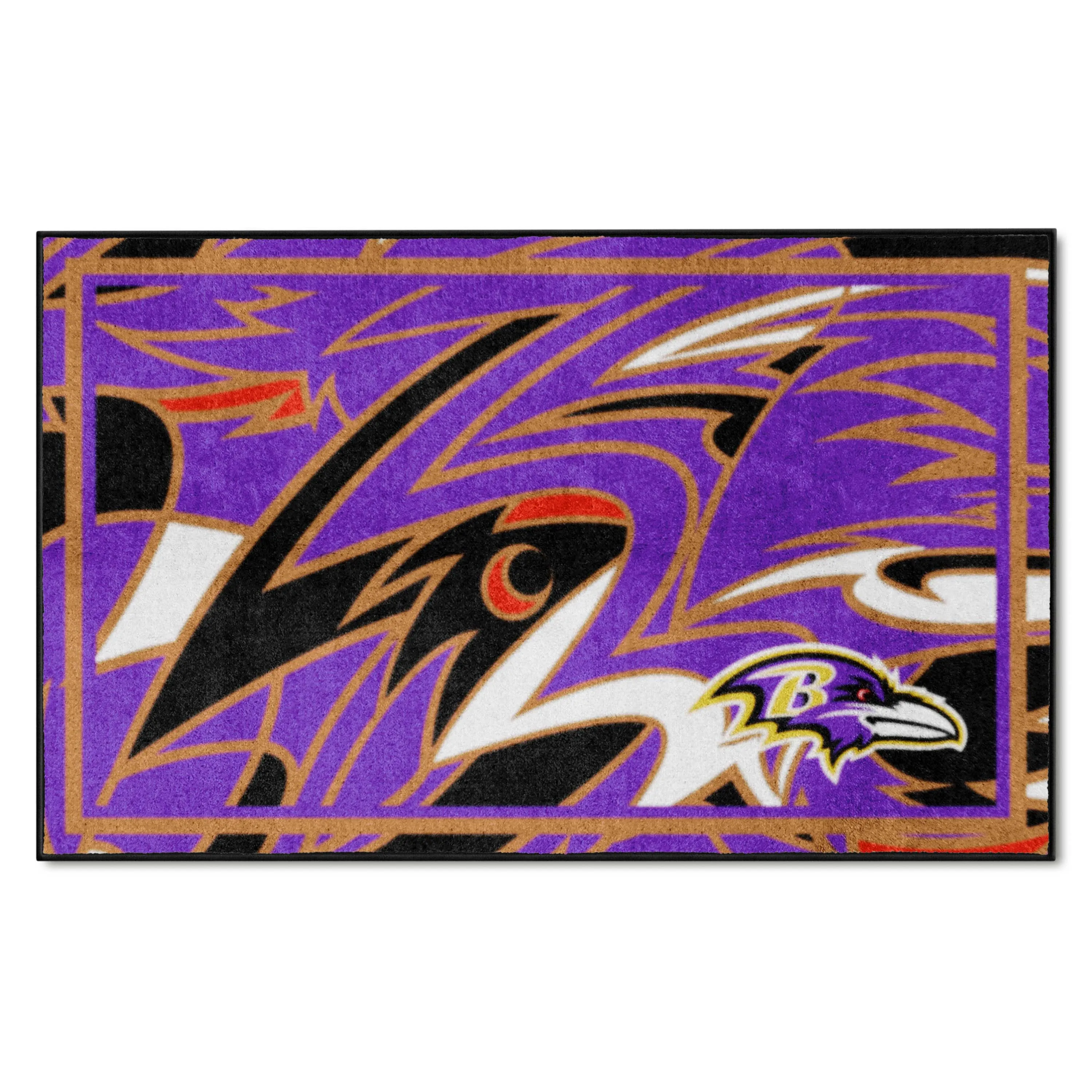 NFL - Baltimore Ravens 4x6 Rug