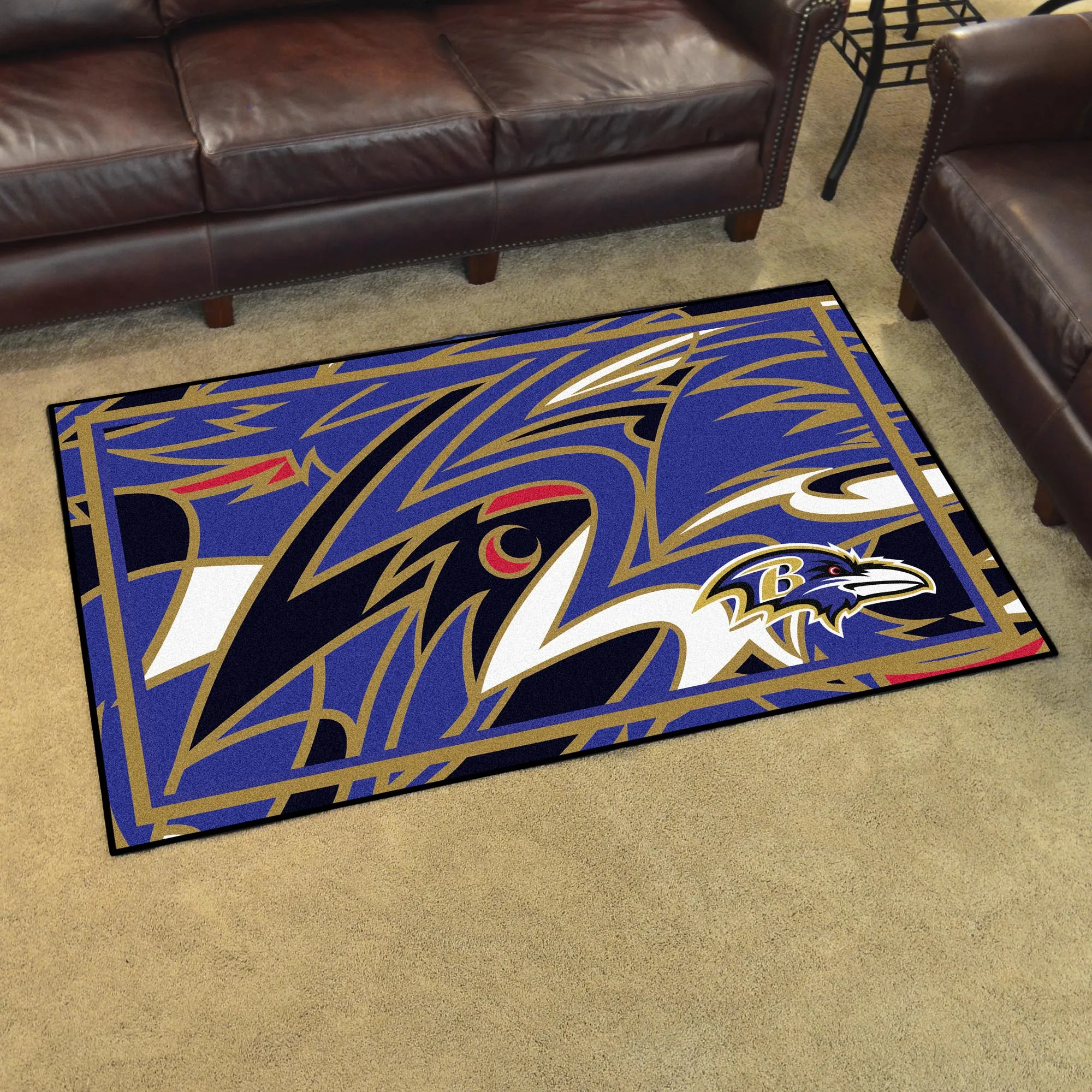 NFL - Baltimore Ravens 4x6 Rug