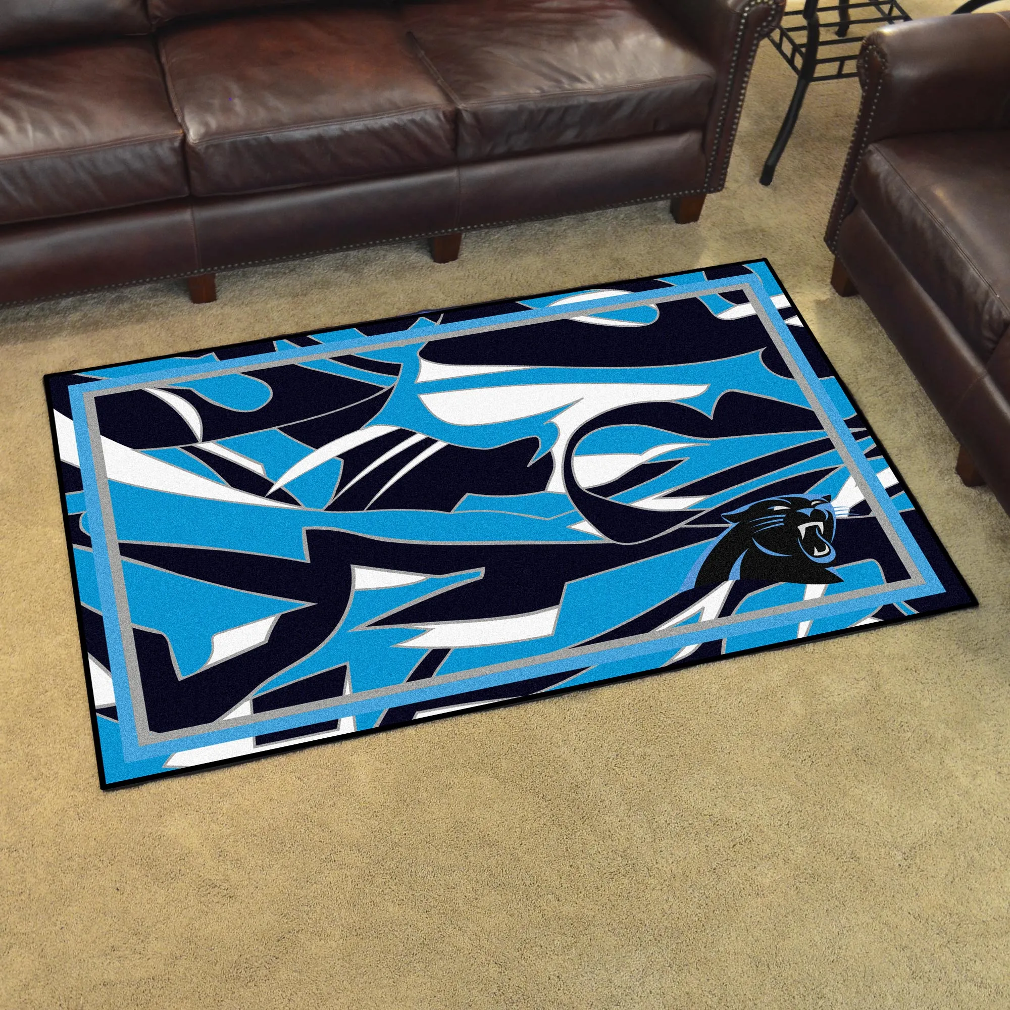 NFL - Carolina Panthers 4x6 Rug