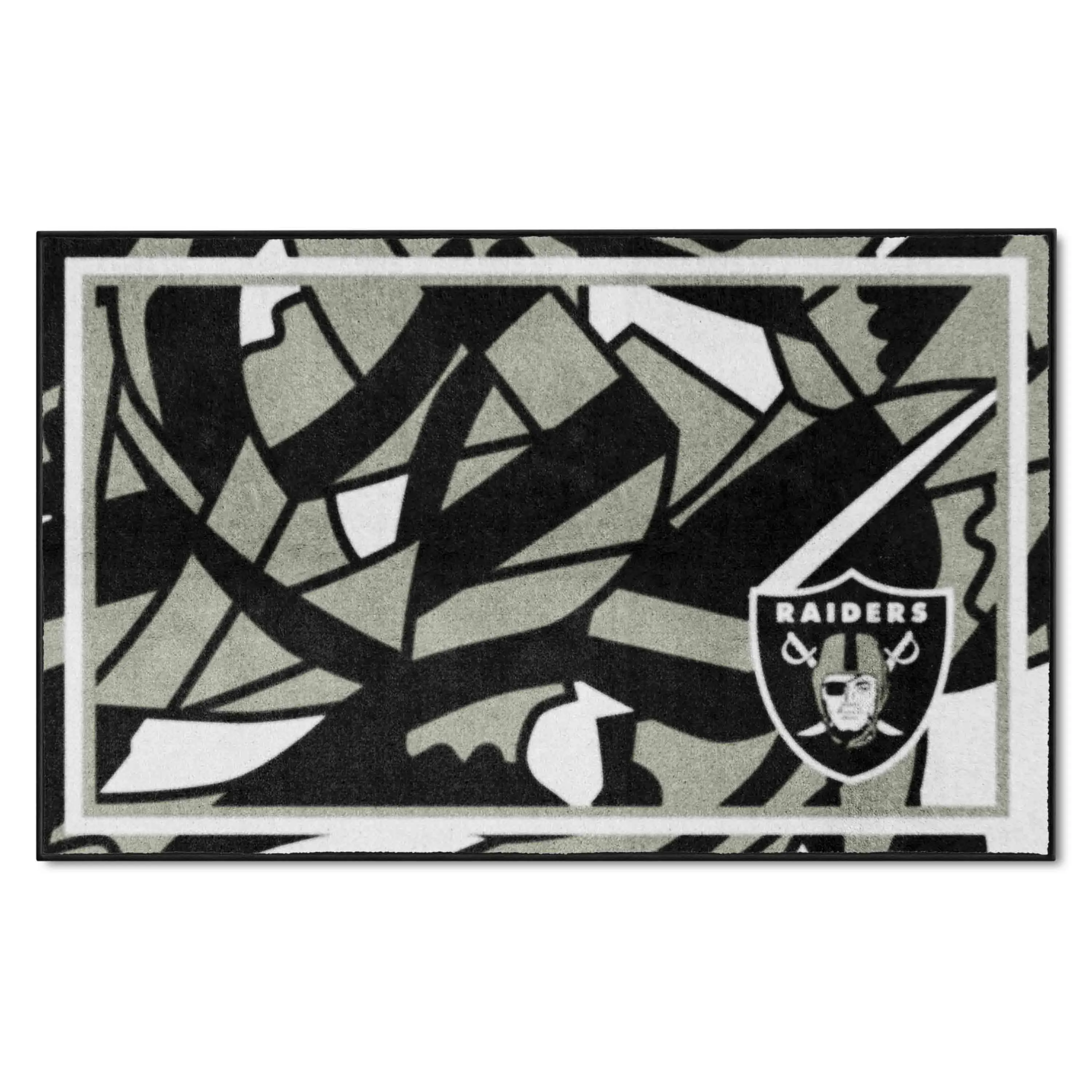 NFL - Las Vegas Raiders 4x6 Rug