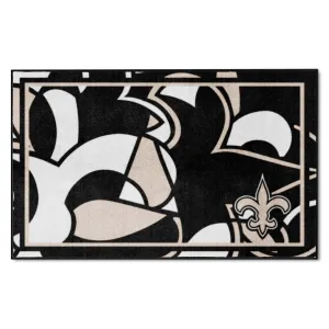 NFL - New Orleans Saints 4x6 Rug