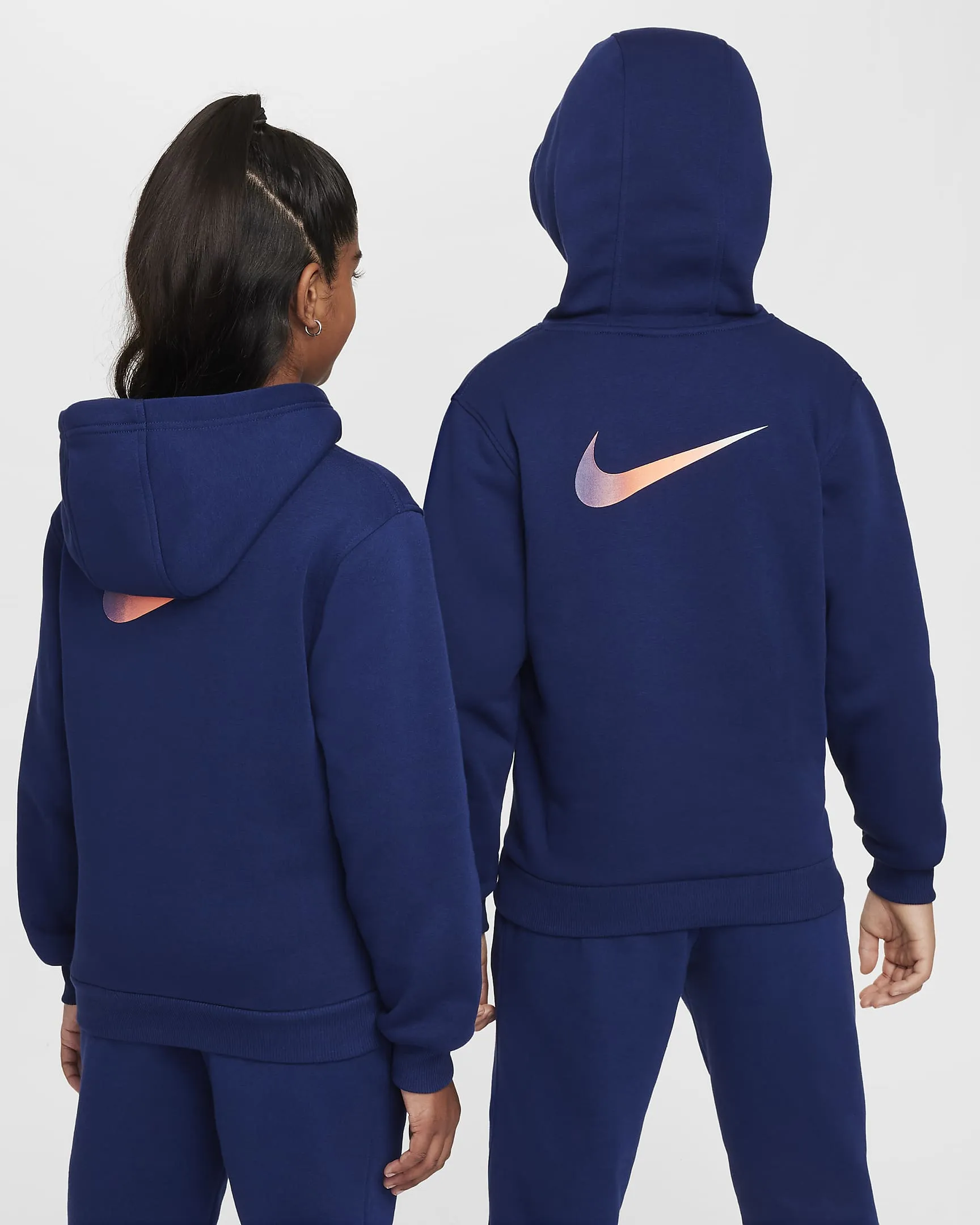 Nike CR7 Club Fleece Older Kids' Football Hoodie