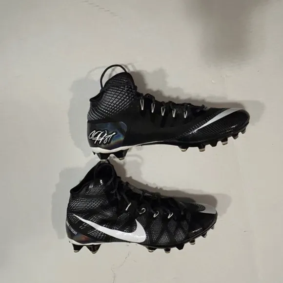 Nike Flyweave Calvin Johnson‎  cleats in size 11.