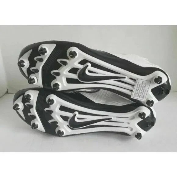 Nike Lunar Super Bad Pro TD Football Cleats Mens Size 16 White Black 511334-110