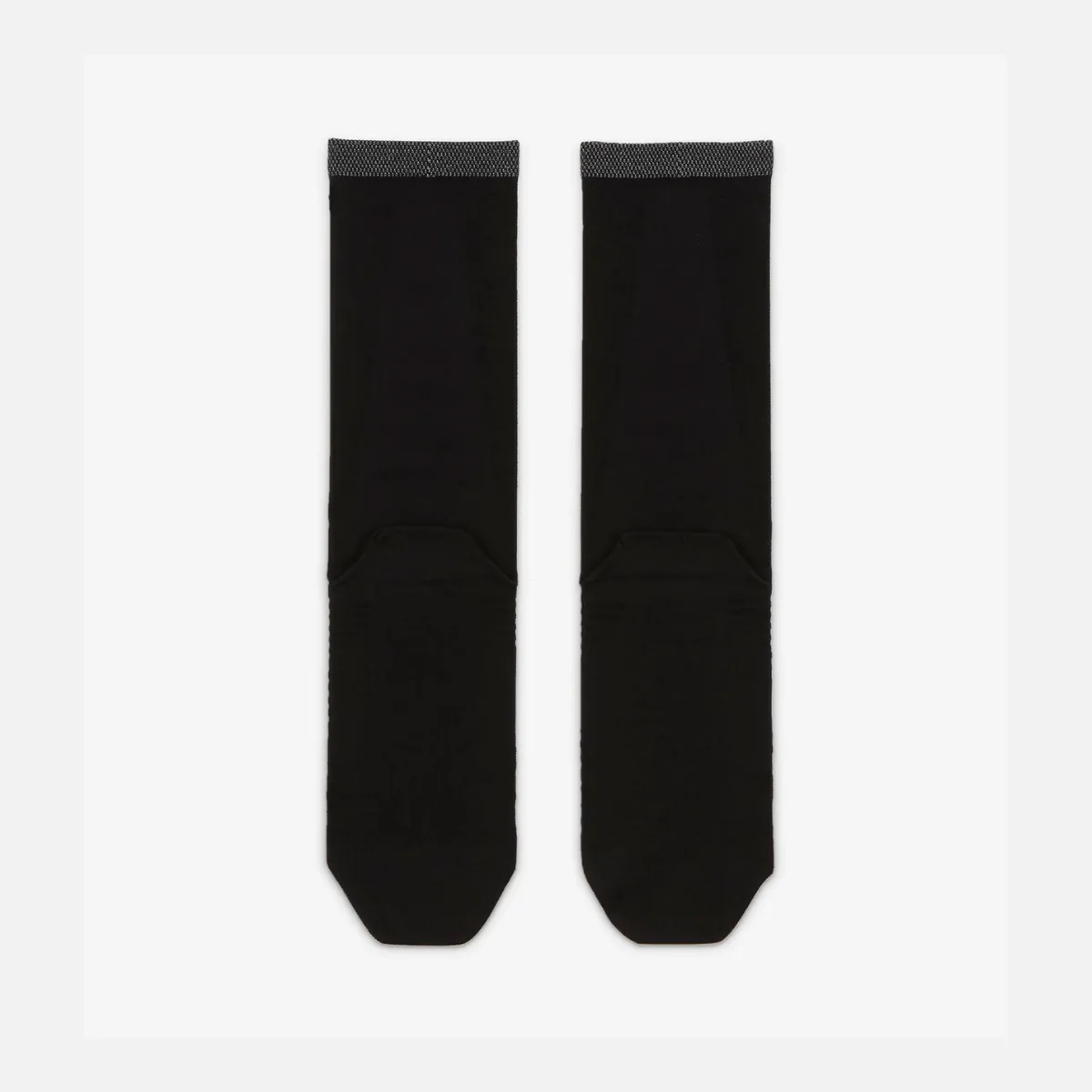 Nike Spark Lightweight Running Crew Socks -Black/Reflect Silver