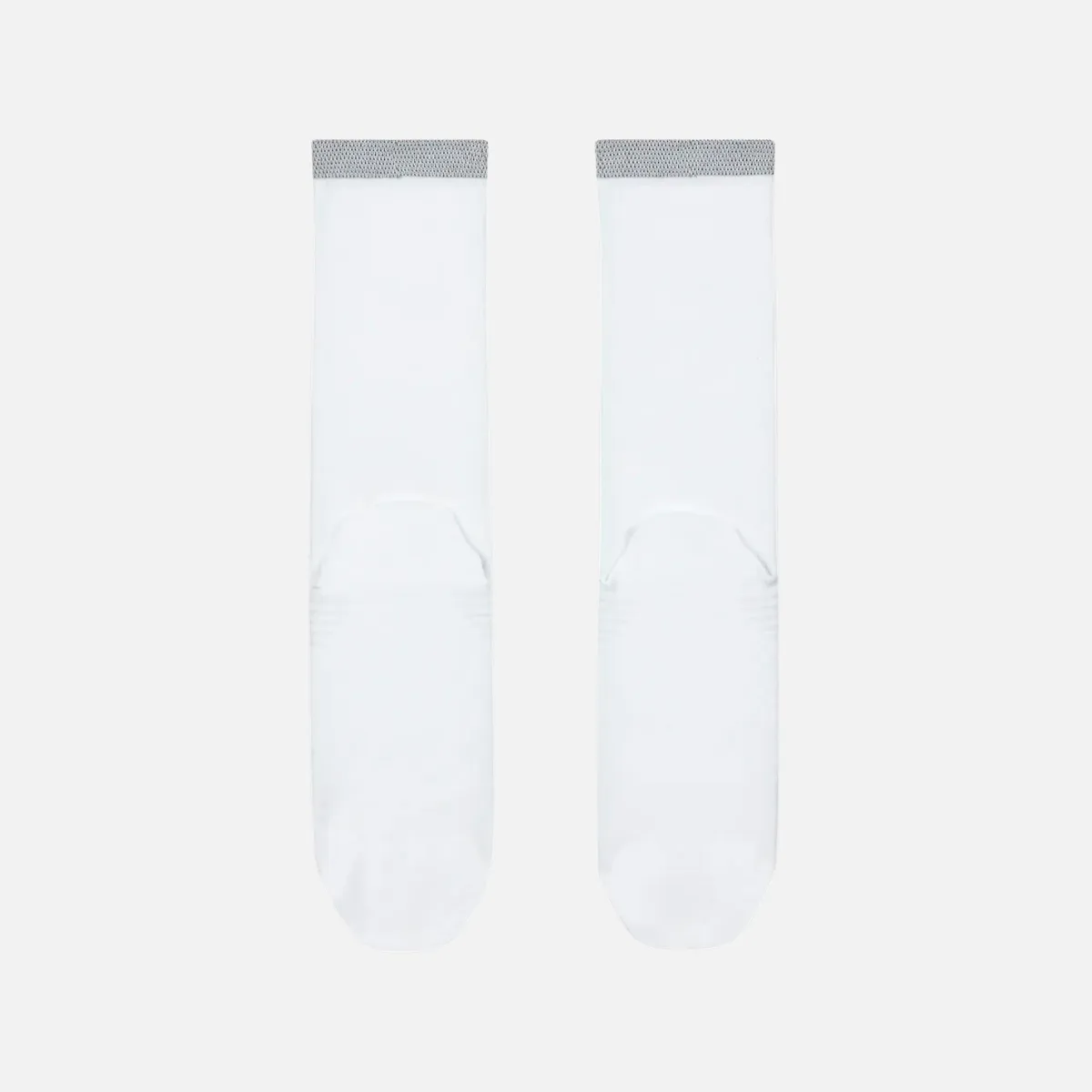 Nike Spark Lightweight Running Crew Socks - White/Reflect Silver