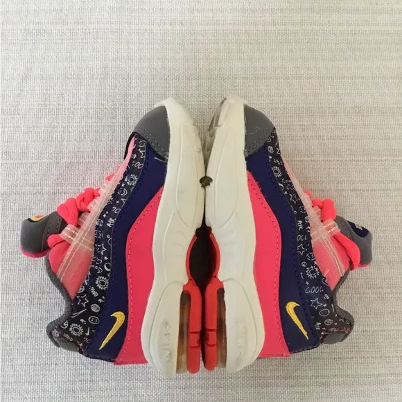 Nike Toddler Air Max 95 Doodles Sneakers Shoes Size 4C Pink CI9938-500