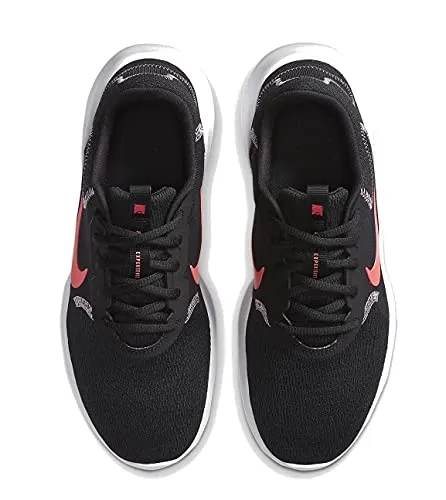 Nike Womens Flex Experience Run 9 Running Shoes, 7.5 US, Black/Flash Crimson-Beyond Pink (CD0227-004)