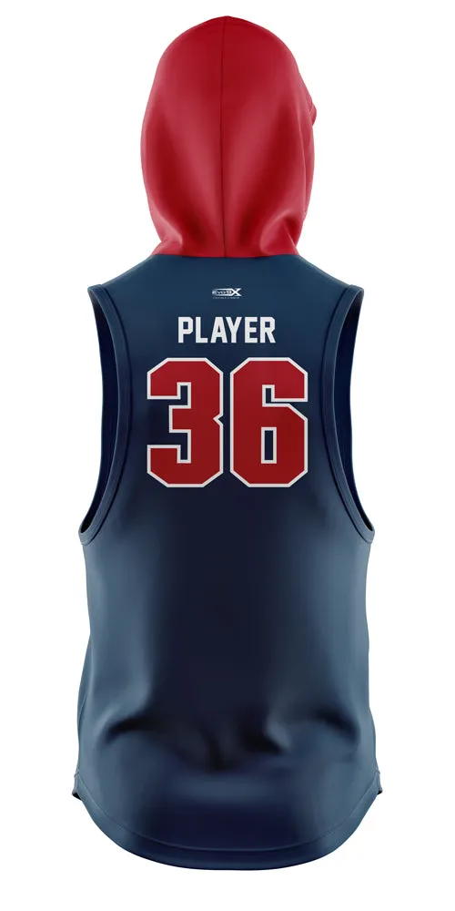 North Middlesex PATRIOTS Lightweight Sleeveless Hoodie