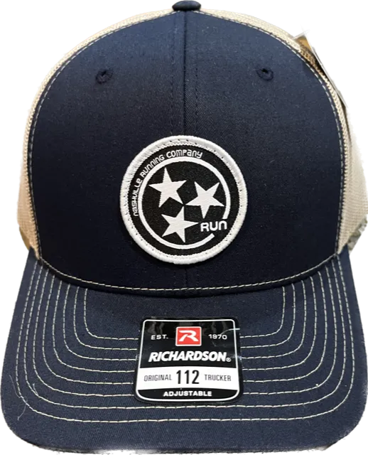 NRC TRI STAR PATCH TRUCKER HAT