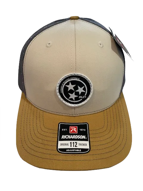 NRC TRI STAR PATCH TRUCKER HAT