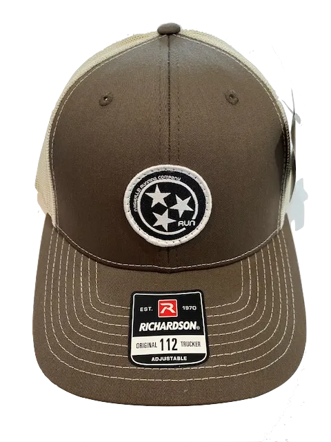 NRC TRI STAR PATCH TRUCKER HAT