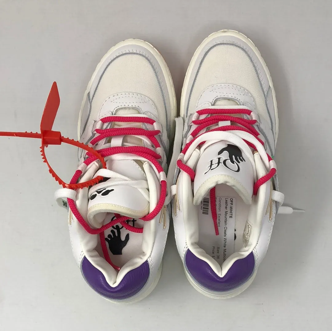 Off-White Leather Mountain Cleats White Multicolor Sneaker