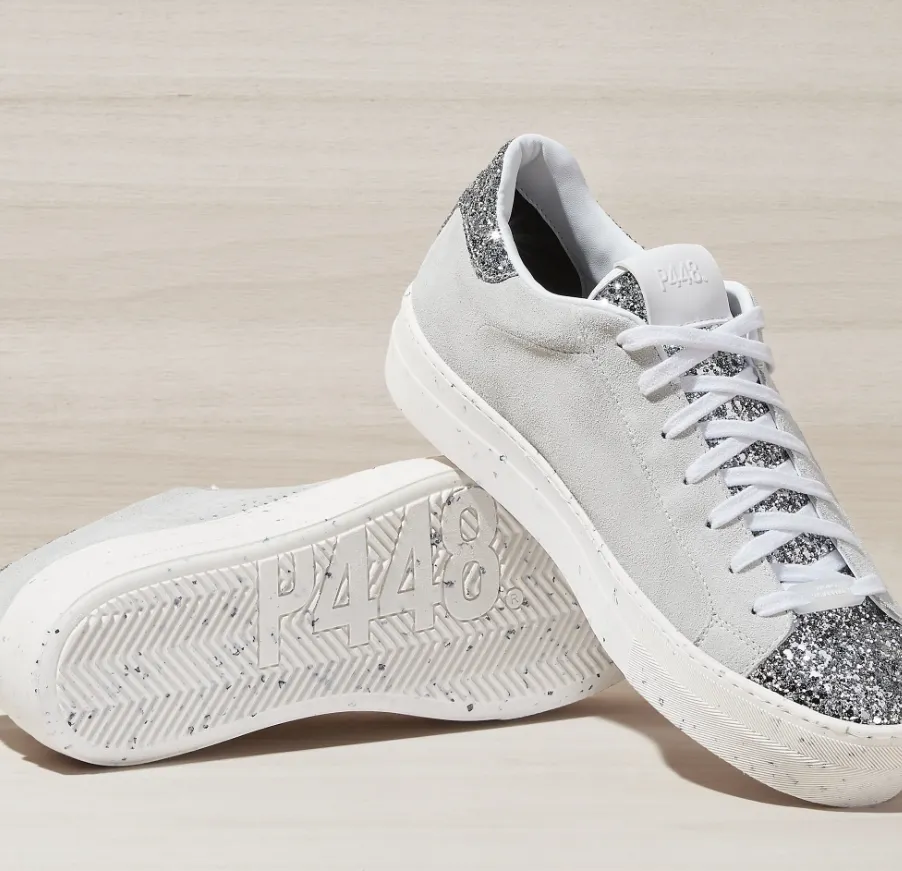 P448 Womens Thea White / Silver