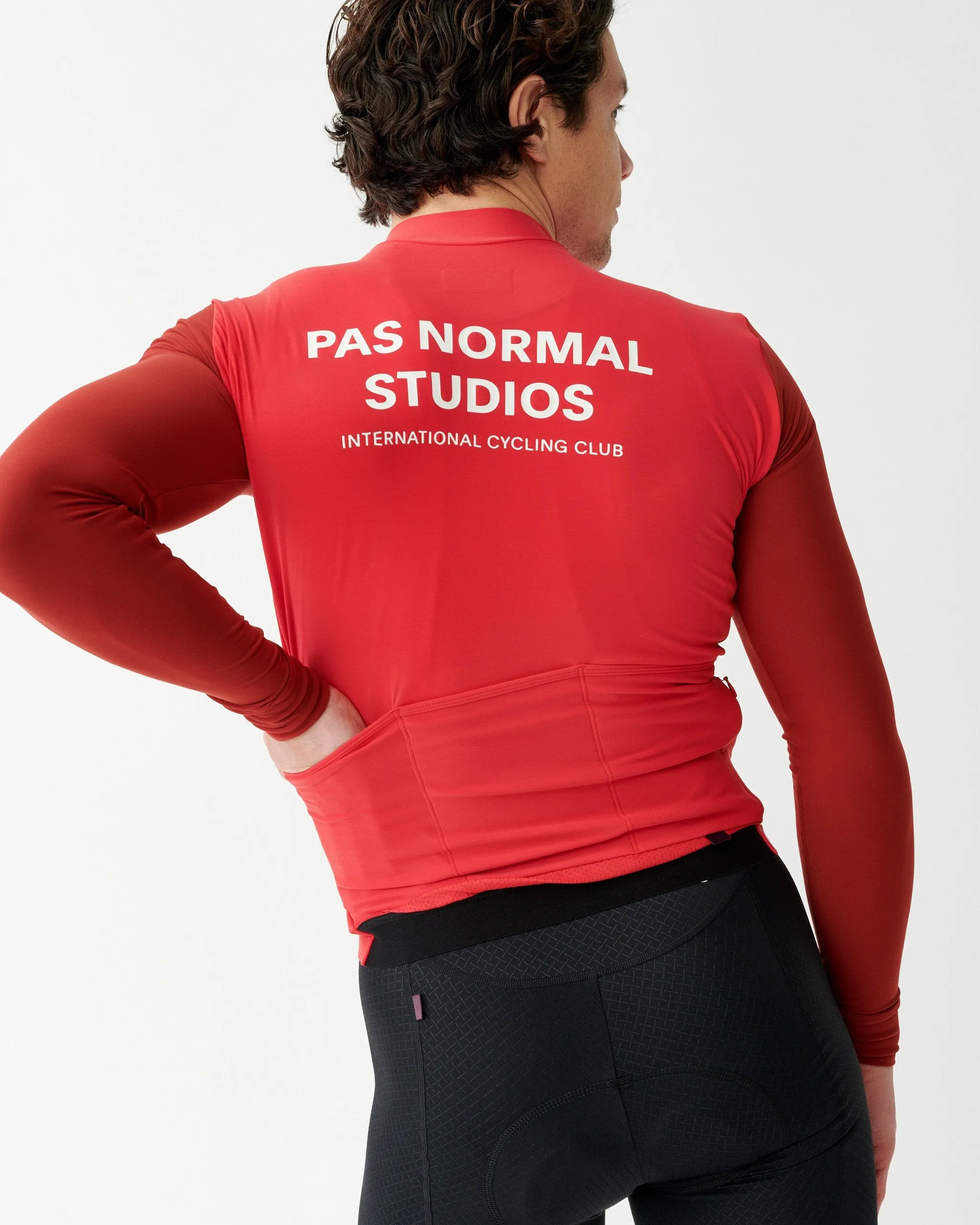 Pas Normal Studios - Long Sleeve Jersey - Deep Red