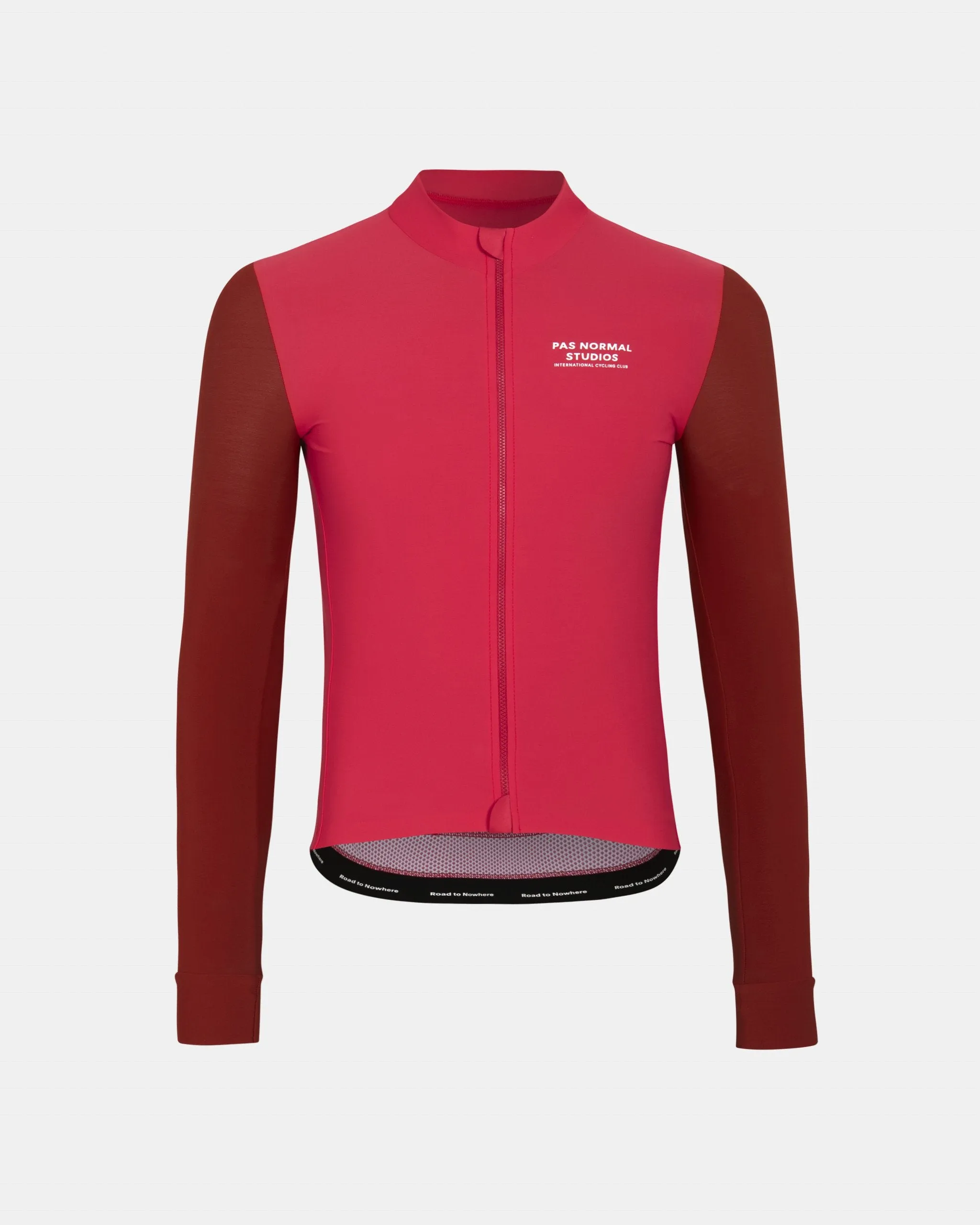 Pas Normal Studios - Long Sleeve Jersey - Deep Red