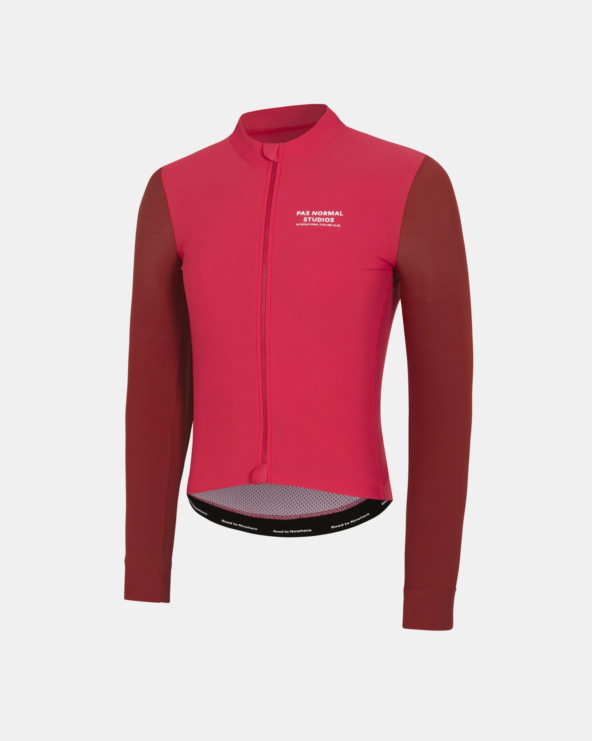 Pas Normal Studios - Long Sleeve Jersey - Deep Red