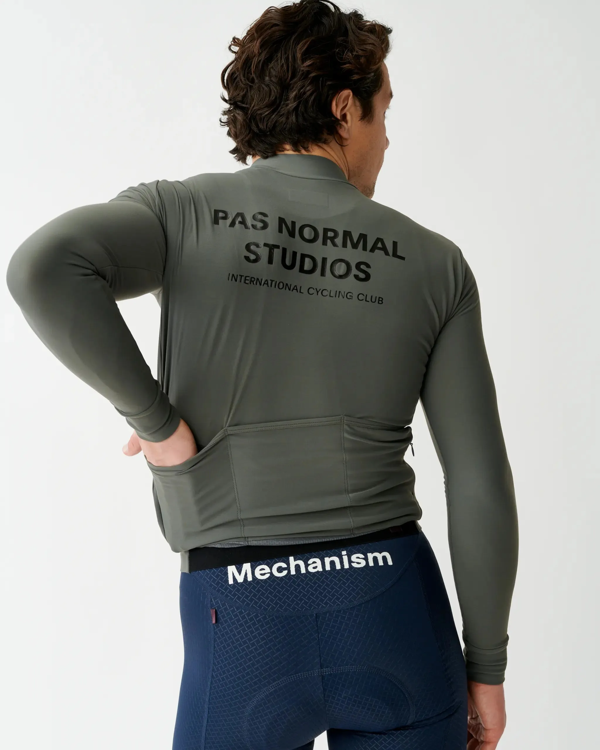 Pas Normal Studios - Mechanism Long Sleeve Jersey - Dark Grey