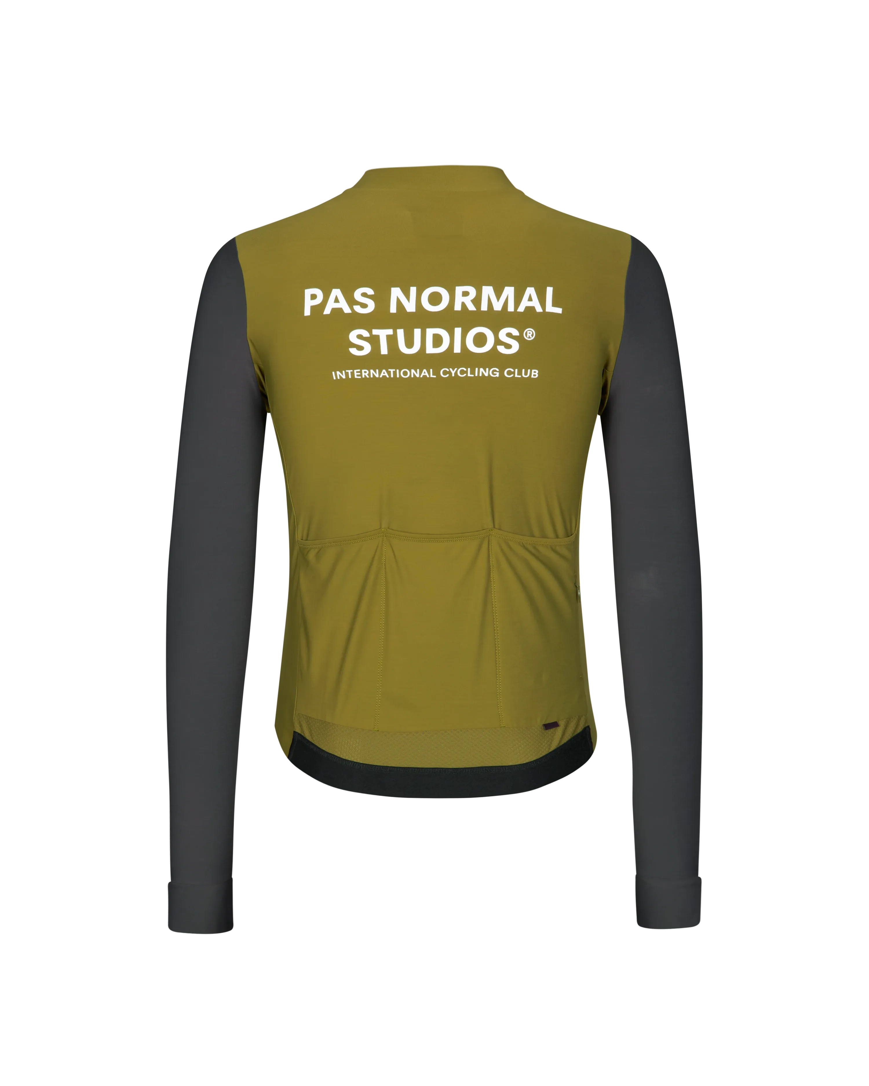Pas Normal Studios - Mechanism Long Sleeve Jersey - Deep Grey/Green
