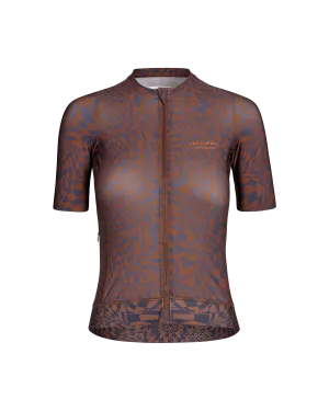 Pas Normal Studios - Women's Essential Jersey - Check Dark Purple