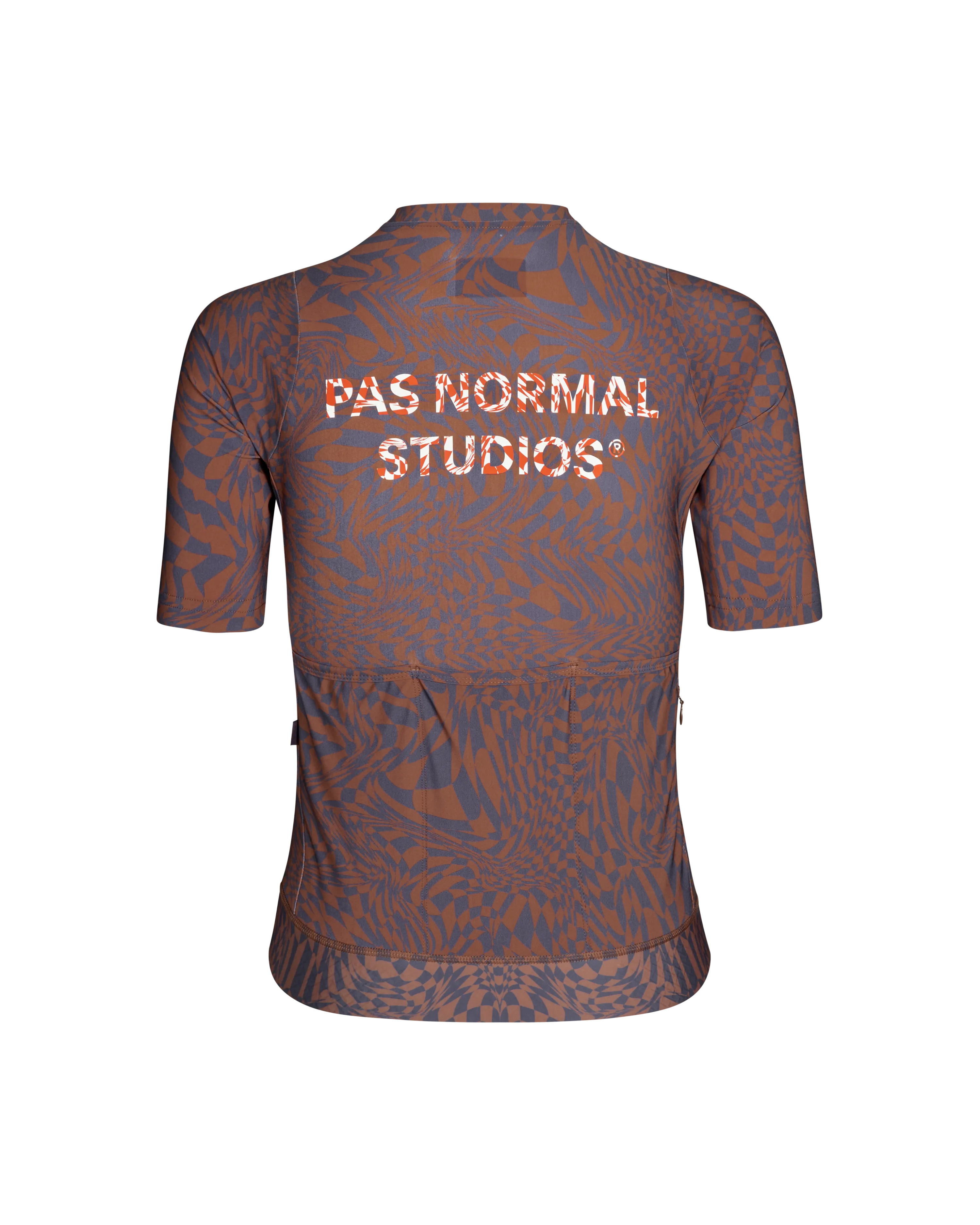 Pas Normal Studios - Women's Essential Jersey - Check Dark Purple