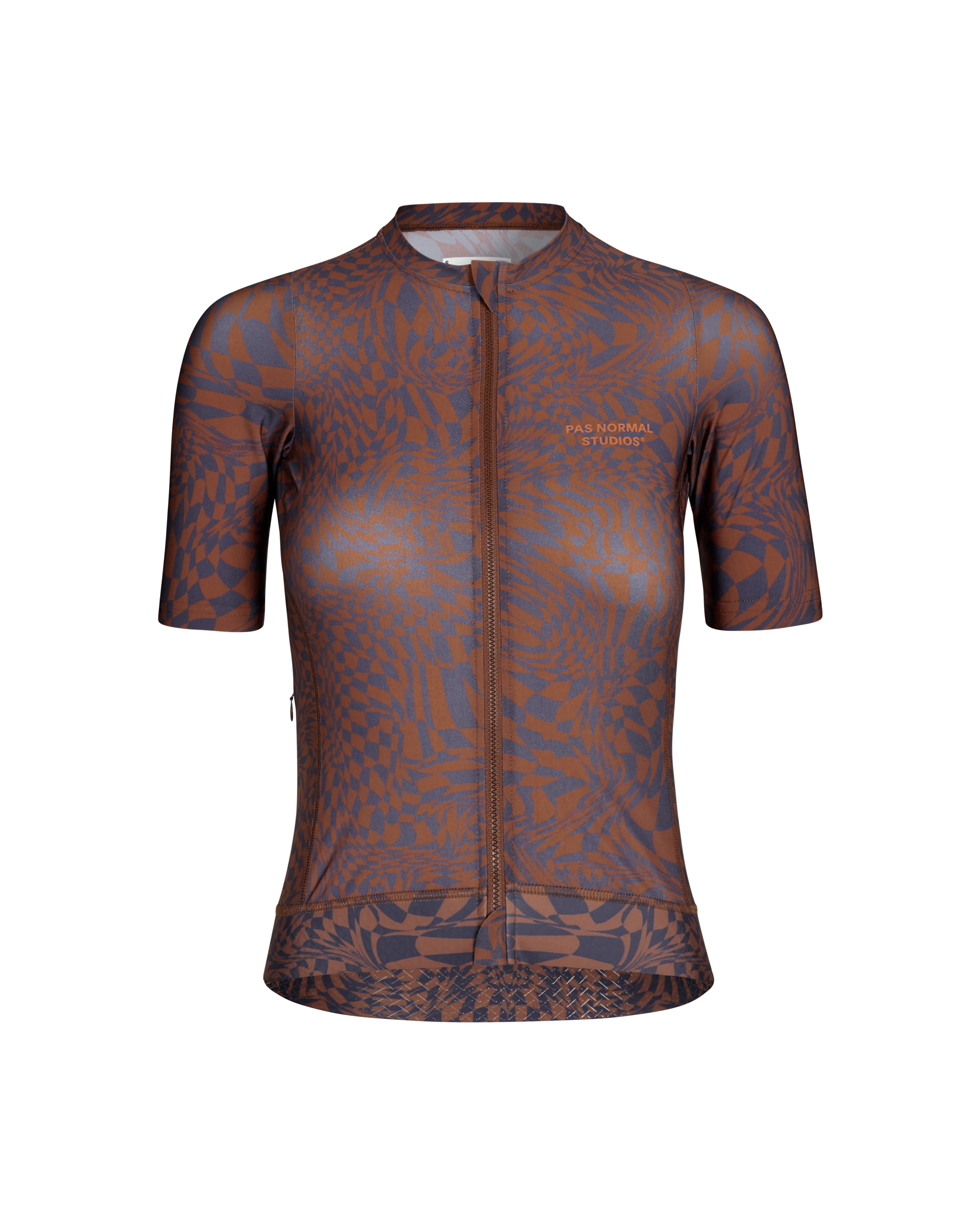 Pas Normal Studios - Women's Essential Jersey - Check Dark Purple