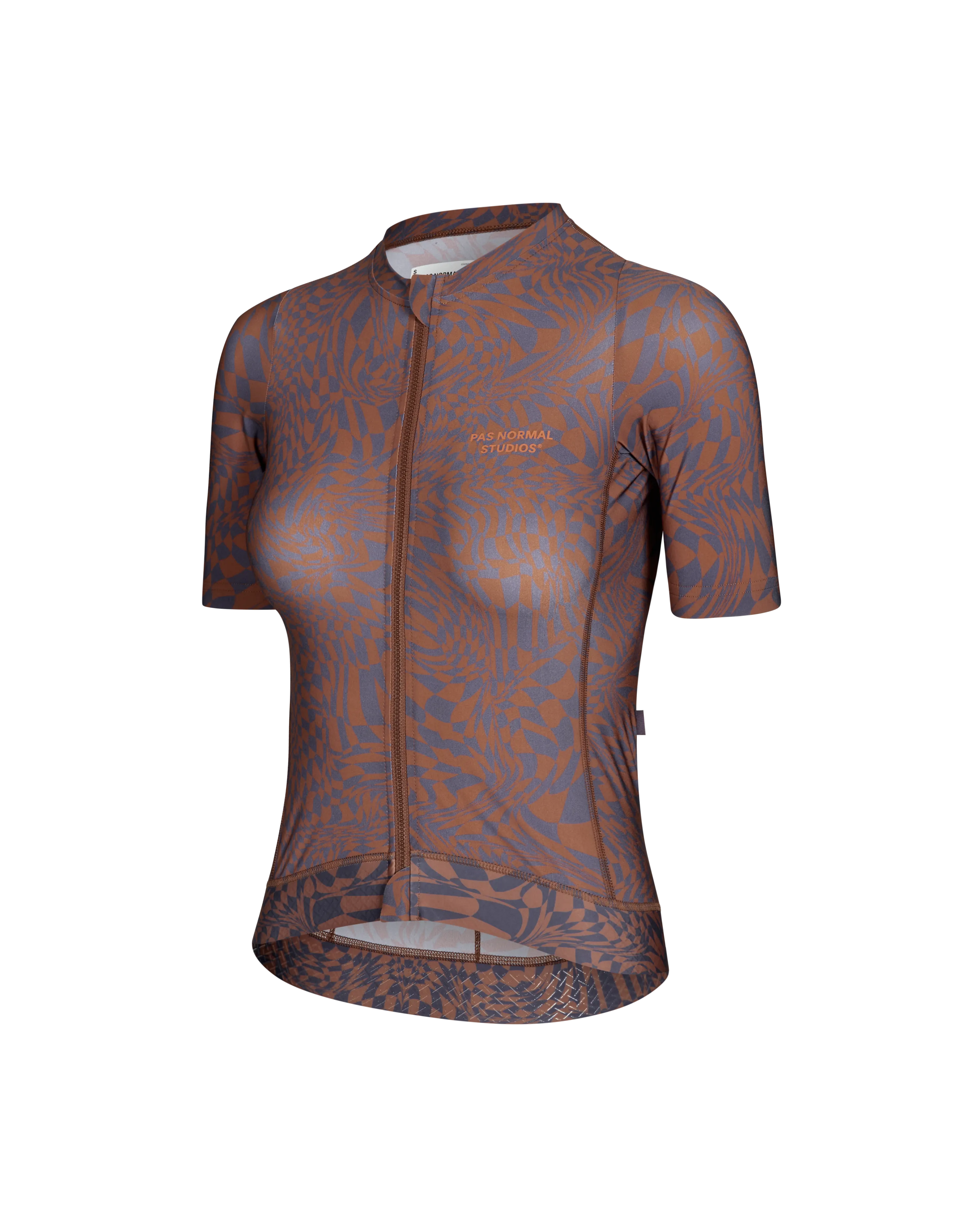 Pas Normal Studios - Women's Essential Jersey - Check Dark Purple