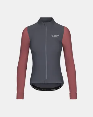Pas Normal Studios - Women's Long Sleeve Jersey - Dark Navy/Dusty Mauve