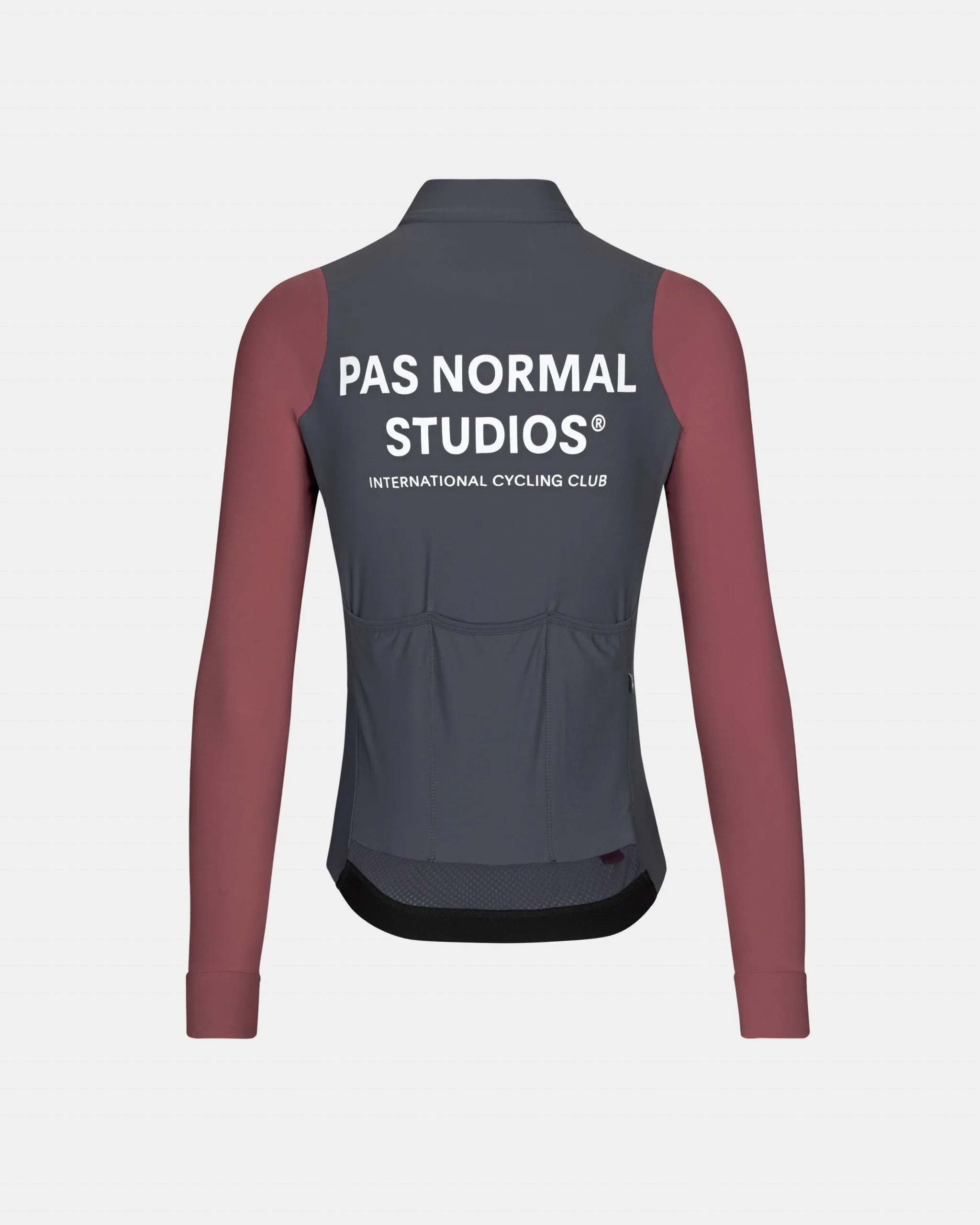Pas Normal Studios - Women's Long Sleeve Jersey - Dark Navy/Dusty Mauve