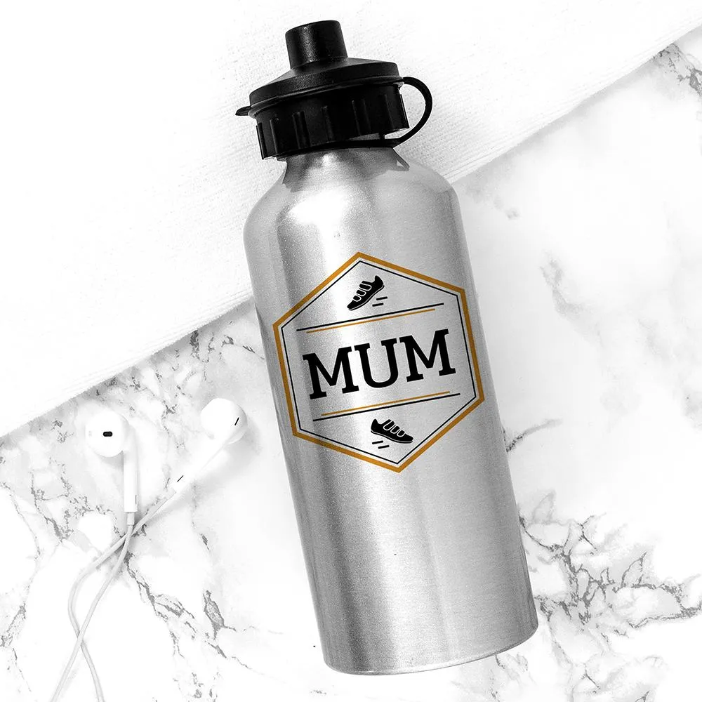 Personalised Silver Water Bottle