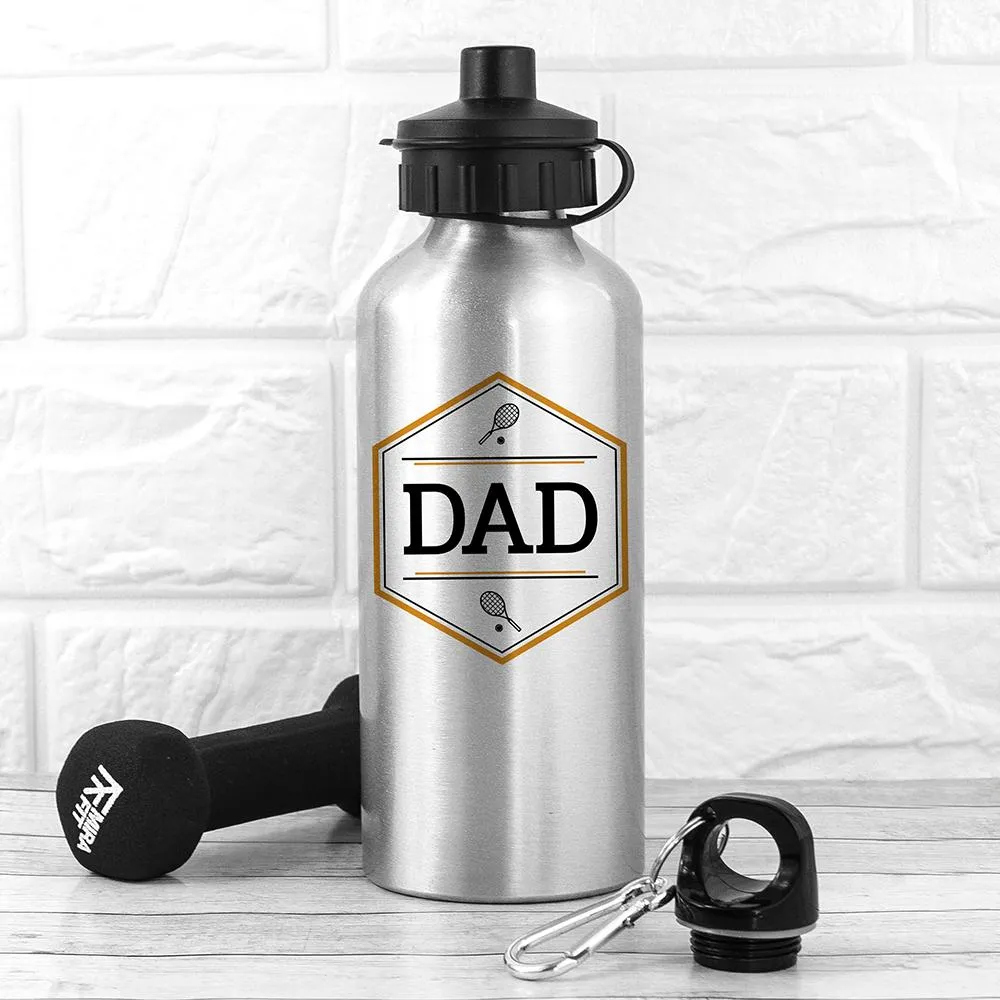 Personalised Silver Water Bottle