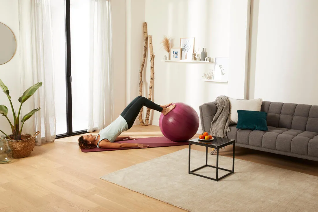 Pilates 15 mm Floor Mat Comfort M - Beige