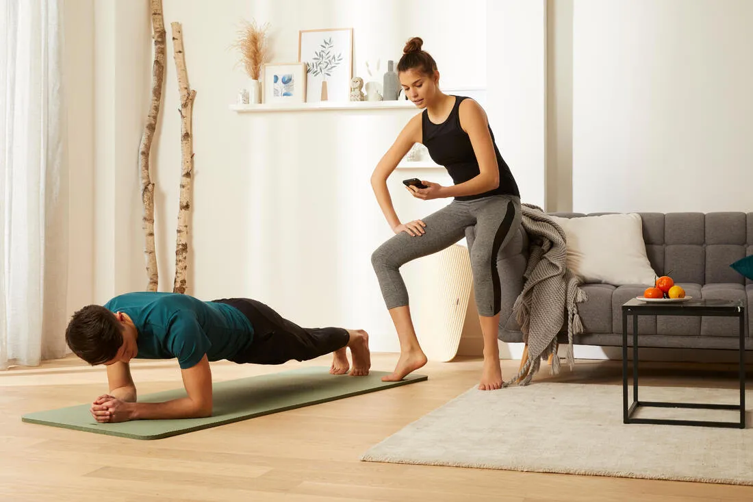 Pilates 15 mm Floor Mat Comfort M - Beige