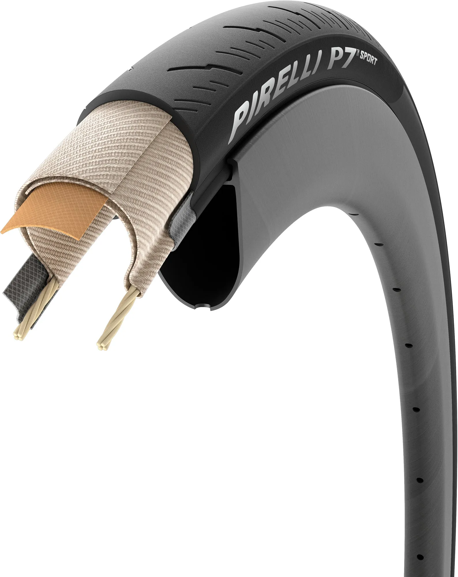 Pirelli P7 Sport Tyre - Black