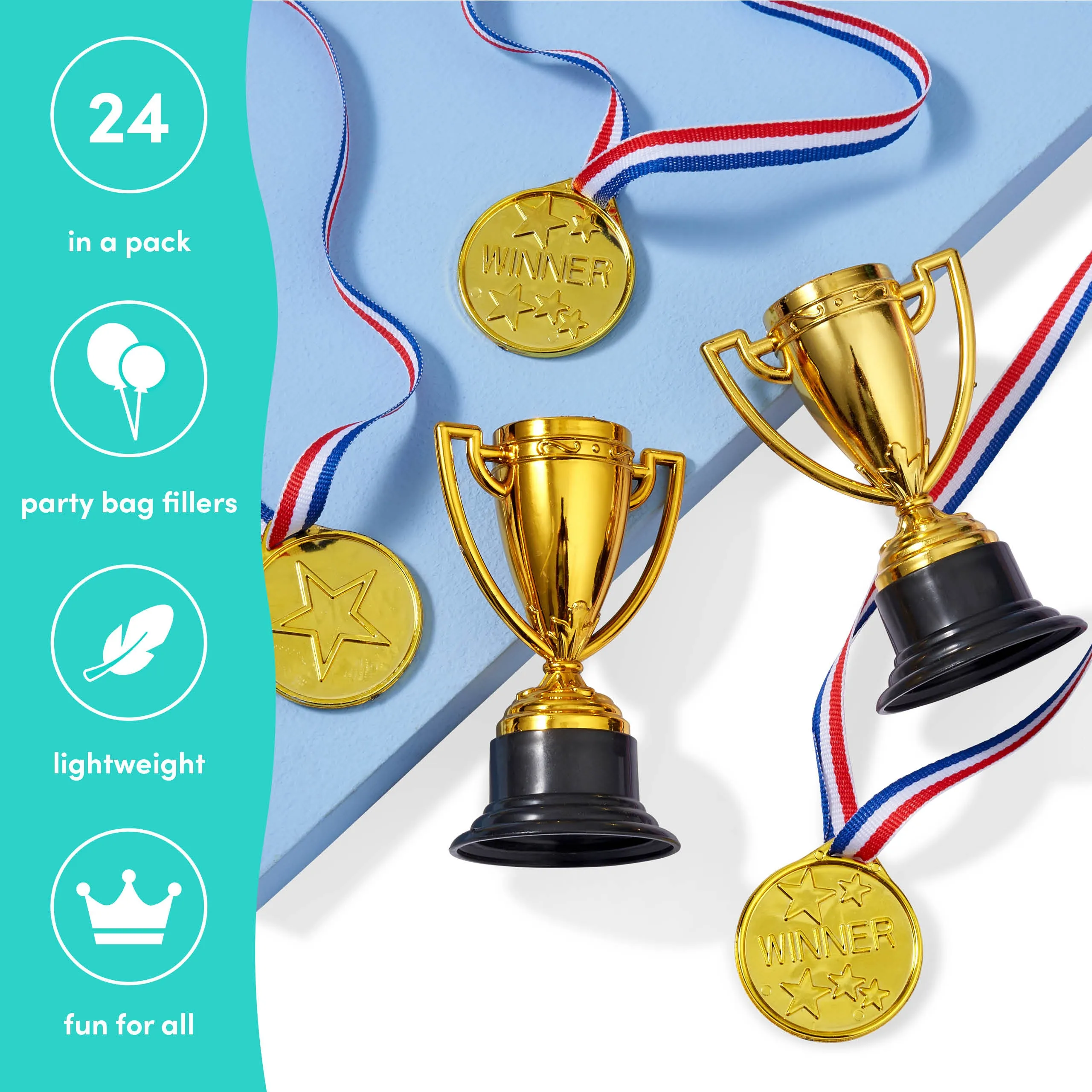 Plastic Trophies & Medals