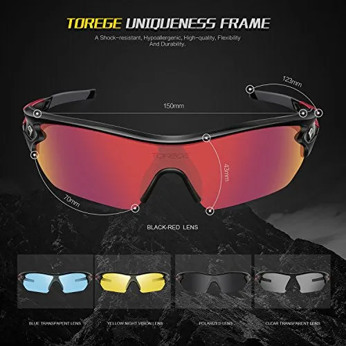 Polarized Sports Sunglasses
