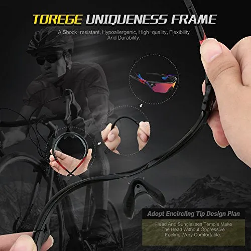 Polarized Sports Sunglasses