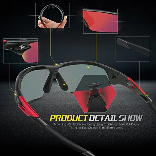 Polarized Sports Sunglasses