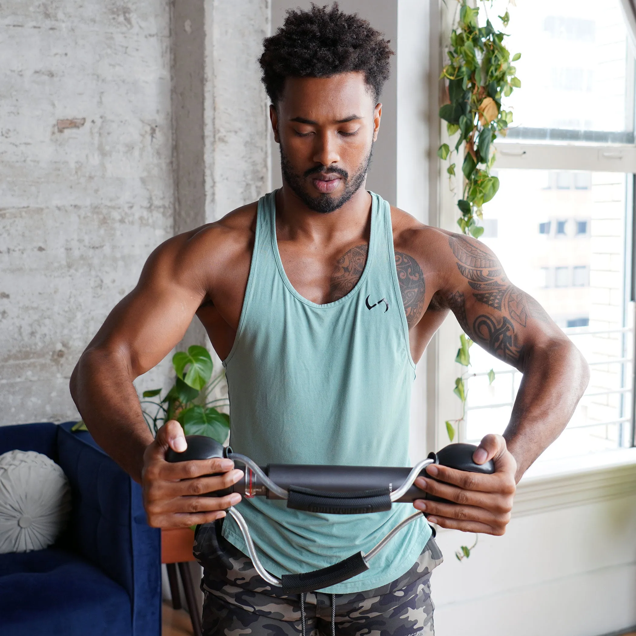 Portable Home Gym Isometric Exercise Equipment for Fast Strength Training