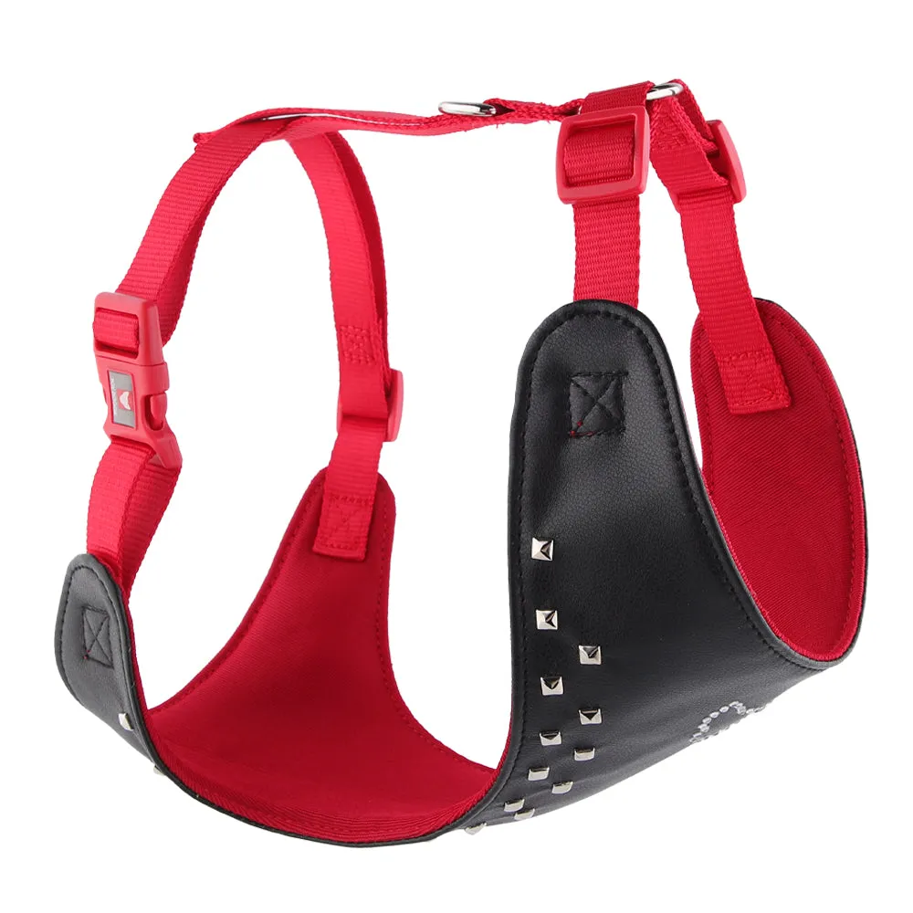 Posh Tail Doggie - Faux Leather Pet Harness