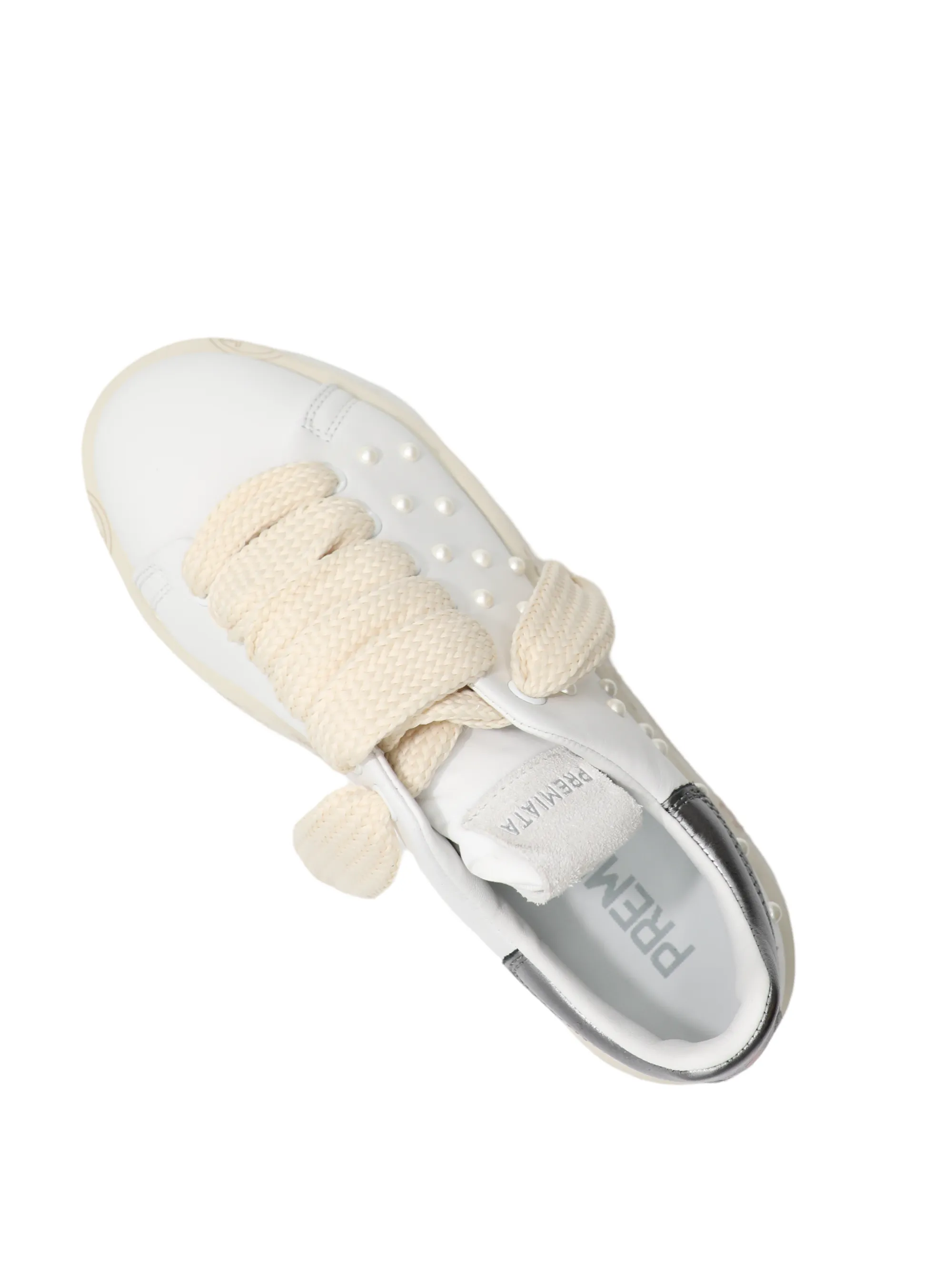 Premiata Belle Sneaker in White 7043