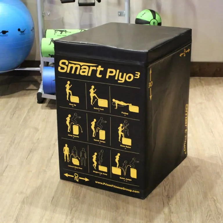 Prism Fitness Smart Soft Plyo Cube, 3-in-1