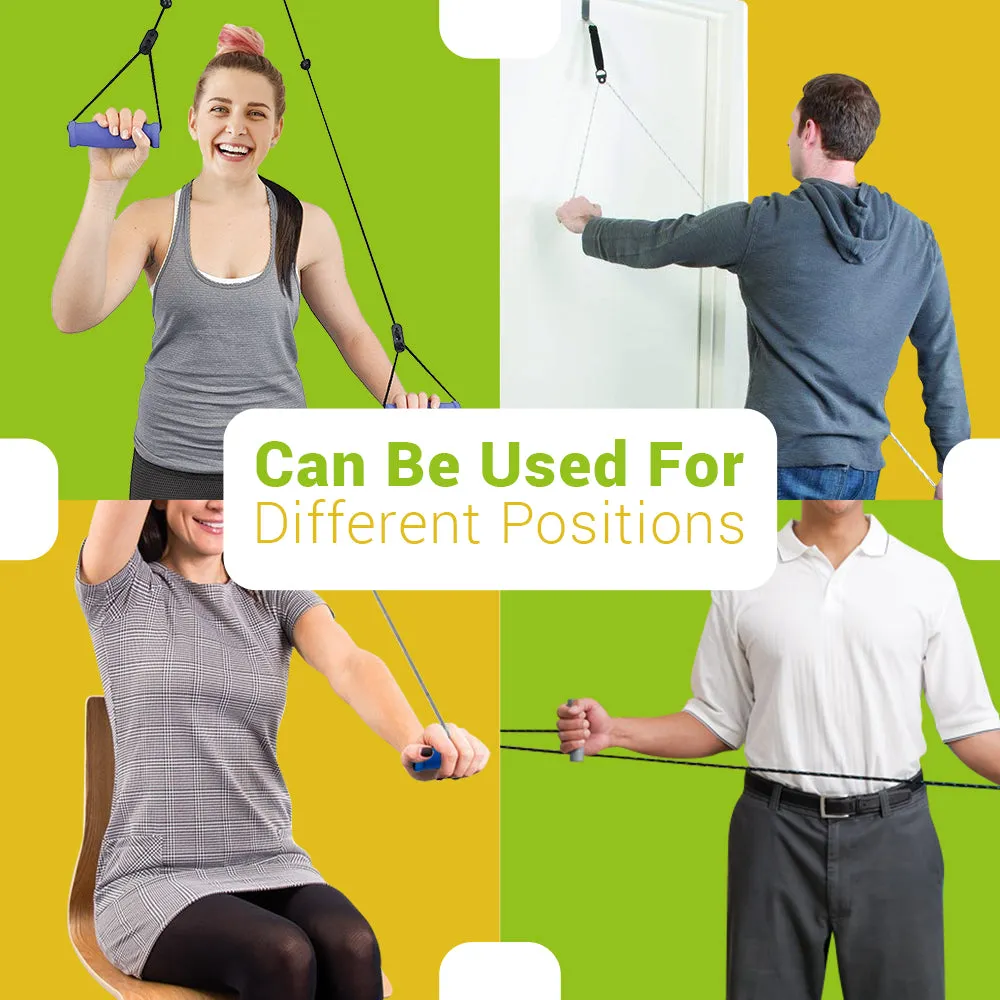 Pulley - Door Exercise Equipment for Back Workout & Arm Exercise