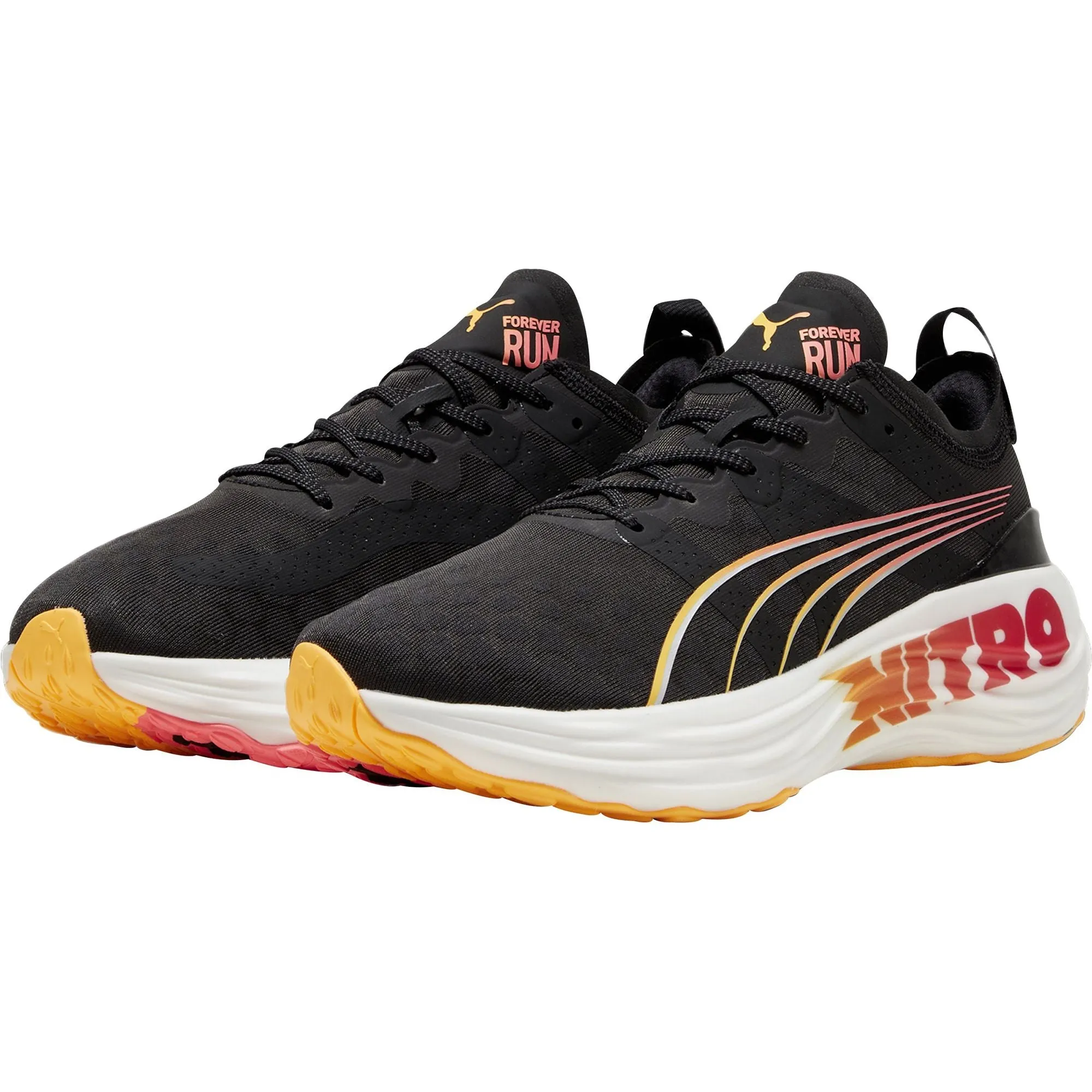 Puma ForeverRun Nitro Mens Running Shoes - Black