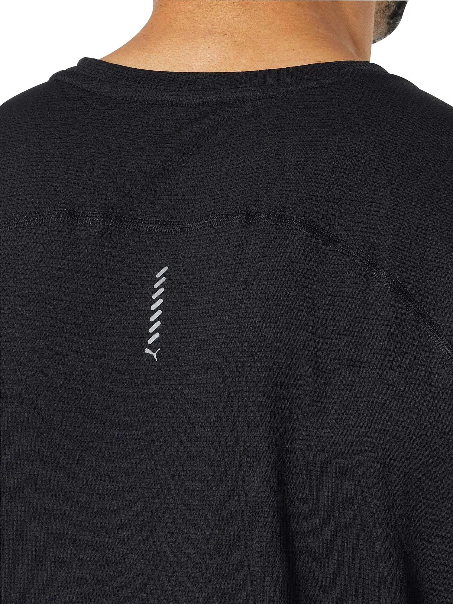 Puma Run Favourite Velocity Short Sleeve Mens Running Top - Black