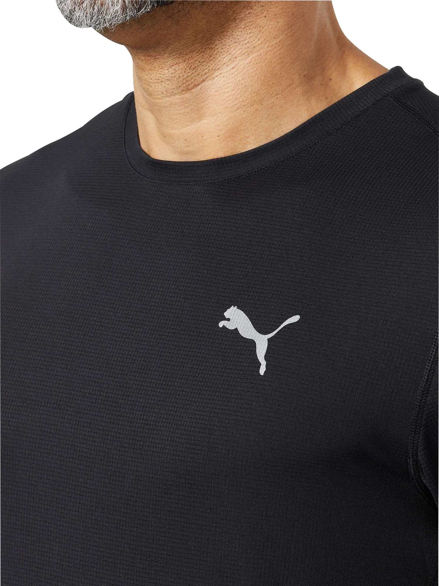 Puma Run Favourite Velocity Short Sleeve Mens Running Top - Black