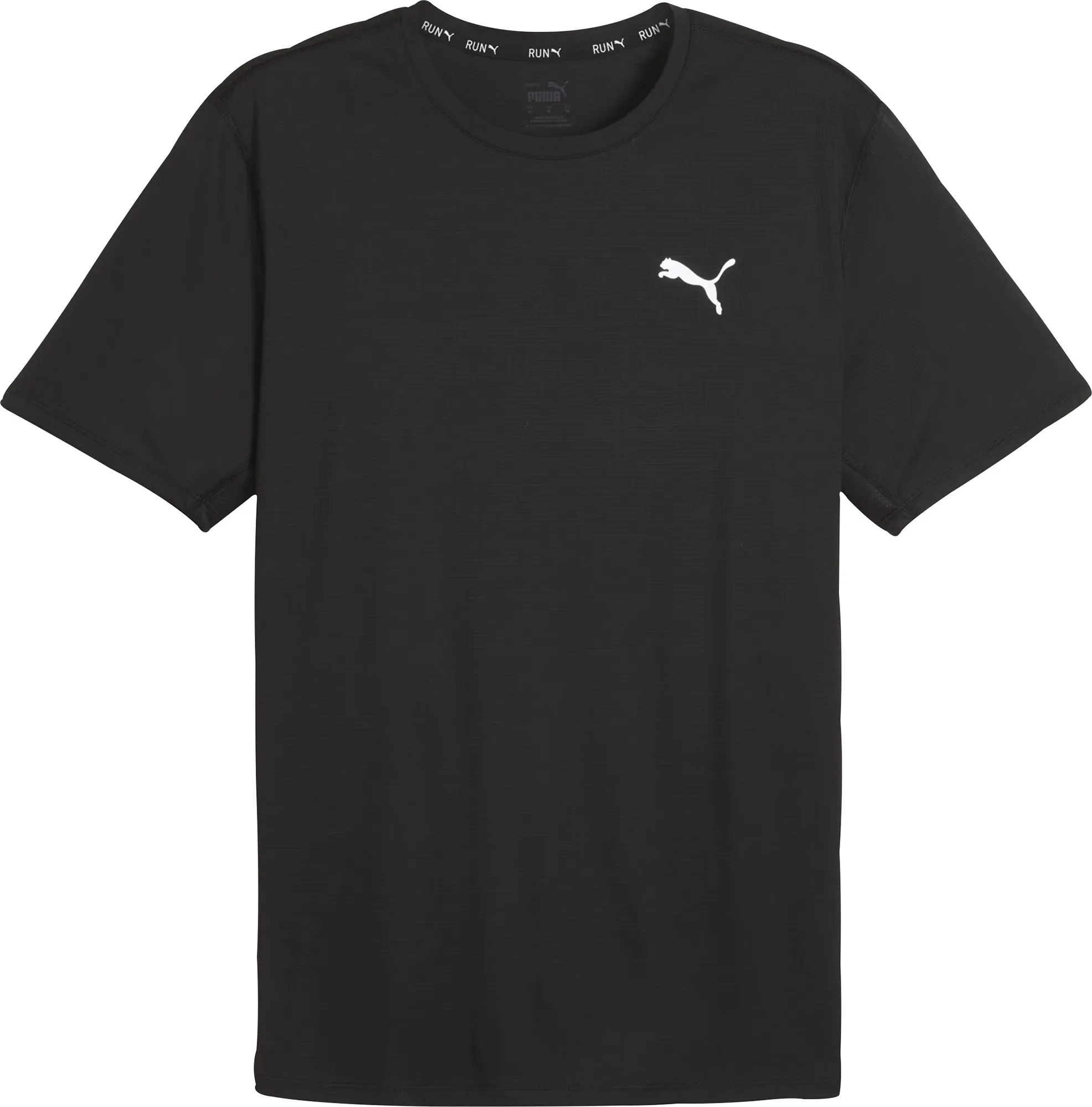 Puma Run Favourite Velocity Short Sleeve Mens Running Top - Black