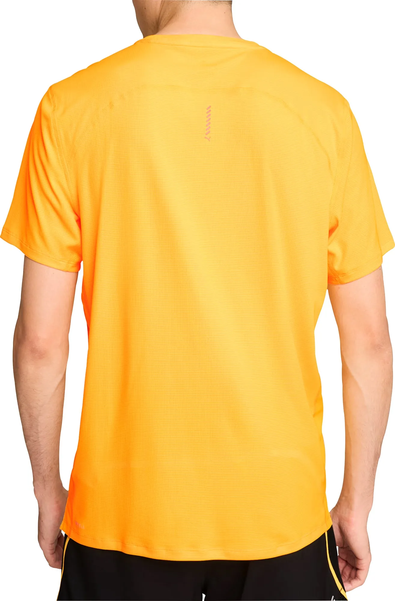 Puma Run Favourite Velocity Short Sleeve Mens Running Top - Orange